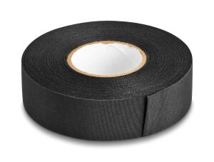 DELOCK Gewebeband 25m x 25mm reißfest selbstklebend schwarz