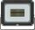 Brennenstuhl 1171250541 Flutlichtscheinwerfer Schwarz 50 W LED D