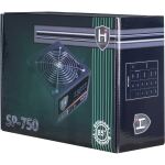 Inter-Tech HIPOWER SP-750 Netzteil 750 W 20+4 pin ATX ATX Schwarz