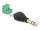 DELOCK Adapter Terminalblock 3Pin -> 6,3mm Klinke Stecker