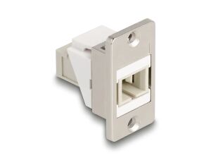 DeLOCK Panel Mount Keystone Modul LWL SC Simplex Buchse zu Buchse konisch