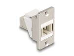 DeLOCK Panel Mount Keystone Modul LWL SC Simplex Buchse zu Buchse konisch