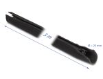 DELOCK Kabelschlauch Neopren flexibel 3 m x 100 mm schwarz