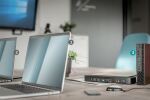 Digitus KVM-Switch, 4-Port, 4K60Hz, 4 x DP in, 1 x DP/HDMI out