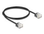 DeLOCK RJ45 Netzwerkkabel Cat.6 UTP Ultra Slim 1 m...