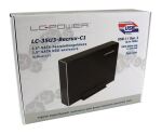 LC-Power LC-35U3-Becrux-C1 HDD-Gehäuse Schwarz 3.5"