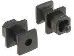 DELOCK Staubschutz für TOSLINK-Bu. m.Griff schwarz...