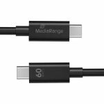 MediaRange MRCS213 USB Kabel USB 3.2 Gen 1 (3.1 Gen 1) 1,2 m USB C 5 Gbit/s 60 W Schwarz