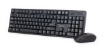 Gembird KBS-W-01 Tastatur Maus enthalten Universal RF Wireless QWERTY Englisch Schwarz