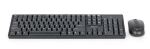 Gembird KBS-W-01 Tastatur Maus enthalten Universal RF Wireless QWERTY Englisch Schwarz