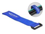 DELOCK Klett-KBI mit Schlaufe L 280 x B 38 mm 3 Stk blau