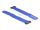 DELOCK Klett-KBI mit Schlaufe L 280 x B 38 mm 3 Stk blau