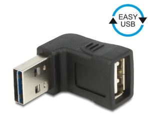 DeLOCK 65521 Kabeladapter USB 2.0 A Schwarz