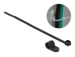 DELOCK Befestigungsschelle 7,9 mm mit KBI 250x3,6mm schwarz