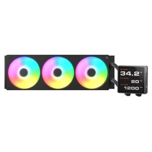 COUGAR CPU Wasserkühlung Poseidon Vistek Pro 360, ARGB, Schwarz