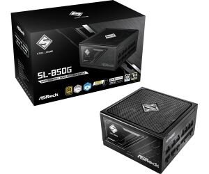 Asrock SL-850G Steel Legend Netzteil 850 W 20+4 pin ATX ATX Schwarz