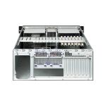 Chieftec UNC-411E-B Computer-Gehäuse Rack Schwarz, Silber 400 W