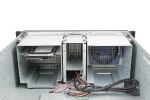 Chieftec UNC-411E-B Computer-Gehäuse Rack Schwarz, Silber 400 W