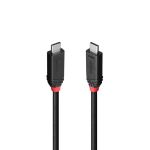 Lindy 37002 USB Kabel USB4 Gen 3x2 2 m USB C 40 Gbit/s 240 W Schwarz