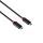 Lindy 37002 USB Kabel USB4 Gen 3x2 2 m USB C 40 Gbit/s 240 W Schwarz