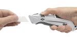 Wedo CERA-Safeline Anthrazit, Silber Abbrechmesser
