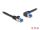 DELOCK RJ45 NWK Cat.6A S/FTP gerade/links gewinkelt 0,5 m