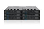 Icy Dock MB326SP-B Disk-Array 0 TB Rack (1U) Schwarz
