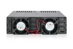 Icy Dock MB326SP-B Disk-Array 0 TB Rack (1U) Schwarz