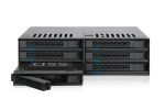 Icy Dock MB326SP-B Disk-Array 0 TB Rack (1U) Schwarz