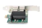 Digitus 2-Port Gigabit Ethernet Netzwerkkarte, RJ45, PCI Express, Intel Chipsatz