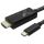 Techly IADAP-USBC-HDMI5TY Videokabel-Adapter 5 m USB Typ-C HDMI Typ A (Standard) Schwarz
