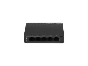 Lanberg DSP3-1005-60W Netzwerk-Switch Unmanaged Gigabit Ethernet (10/100/1000) Power over Ethernet (PoE) Schwarz