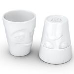 FIFTYEIGHT 350ml Becher - Grummelig Verschmitzt weiß