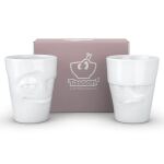FIFTYEIGHT 350ml Becher - Grummelig Verschmitzt weiß