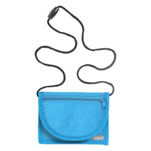 Pagna 99507-20 Geldbörse, Kartenetui/Reisedokumentenhülle Brustbeutel Blau Nylon