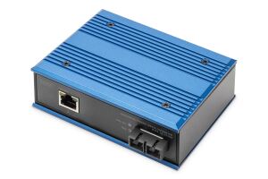 Digitus Industrieller Gigabit Medienkonverter RJ45, SC 20 km