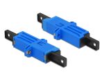 DELOCK LWL Kupplung E2000 Simplex Bu Singlemode blau