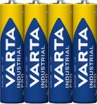 Varta Industrial AAA Einwegbatterie Alkali