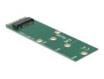 DELOCK Adapter mSATA zu M.2 Key B Slot