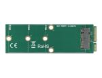 DELOCK Adapter mSATA zu M.2 Key B Slot