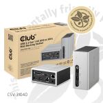 CLUB3D The Club 3D CSV-3104D USB 3.2 Gen 1 4K UHD at 30Hz Mini Docking Station Ultra slim design