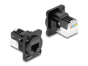 DeLOCK D-Typ Modul RJ45 Cat.6A Buchse zu LSA Buchse