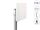 DeLOCK 5G LTE MIMO Antenne 2 x N Buchse 2,7 - 9,0 dBi direktional Wand- und Mastmontage outdoor weiß
