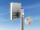 DeLOCK 5G LTE MIMO Antenne 2 x N Buchse 2,7 - 9,0 dBi direktional Wand- und Mastmontage outdoor weiß