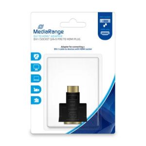 MediaRange MRCS171 Kabeladapter HDMI DVI-I Schwarz