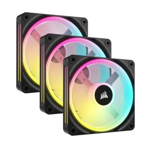 Corsair Air CO-9051002-WW Computerkühlsystem Computergehäuse Ventilator 12 cm Schwarz 3 Stück(e)