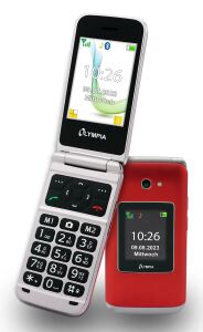 Olympia VITUS 4G 7,11 cm (2.8") 147 g Rot Kamera-Handy