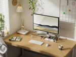 Equip Glas-Schreibtisch-Monitorständer