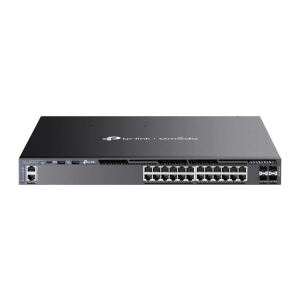 TP-Link Omada SG6428XHP Managed L3 Gigabit Ethernet (10/100/1000) Power over Ethernet (PoE) 1U Schwarz