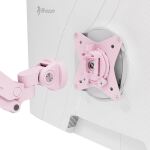 Arozzi AZ-ALZARE-NEO-PNK Flachbildschirm-Tischhalterung Tisch/Bank Pink